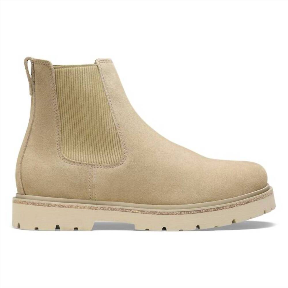 NEW BIRKENSTOCK women's highwood slip on boot - regular in taupe - Picture 3 of 6